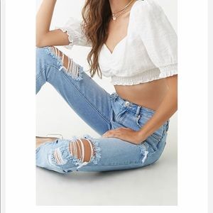 Forever 21 boyfriend relaxed fit jeans